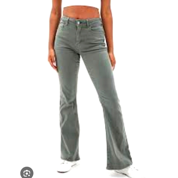 AE Next level super high rise flare jean - Picture 1 of 2